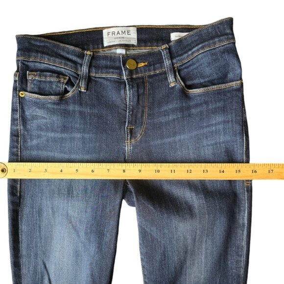Frame Le Skinny blue Casual Women's Denim Jeans. Size 26 - Picture 6 of 11